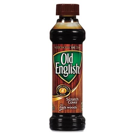 Old English Reckitt Benckiser 75144 Furniture Scratch Cover; For Dark Woods; 8 oz Bottle 62338080468
